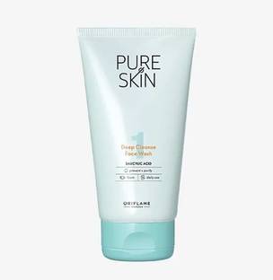 Oriflame Pure skin deep cleanse face wash