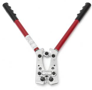 MME 120b 120B Mechanic Rotating Dies Crimping Hand Tool (10 to 120 Sq Mm) Manual Crimper