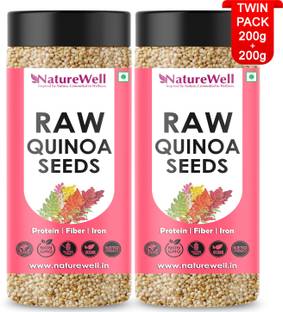 Naturewell Twin Pack of Quinoa Seeds (RAW ) Vitamin , Fiber, Protein, For Weight Loss Quinoa