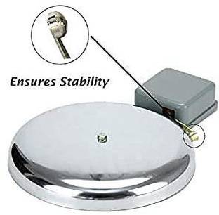 वीएसए School Timer 6 Inches Gong Bell for Factories, Industries, Schools, Colleges वायर्ड डोर चाइम
