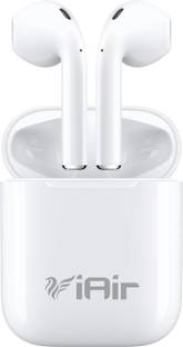 IAIR B19 White Wireless Earbuds with Touch Control,High Quality Audio,Superior Design Bluetooth