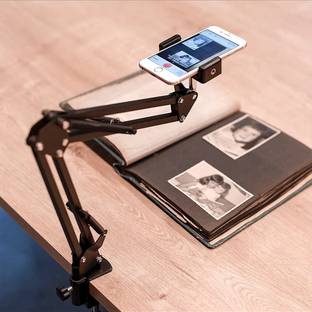 Blue Birds Tabletop Overhead Tripod Mobile Holder with 360 Rotate for Cooking Sketch Videos Tripod, Tripod Ball Head, Tripod Bracket, Tripod Clamp, Tripod Kit