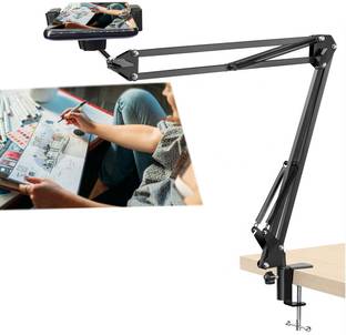 Blue Birds Overhead Tripod Stand for Cooking and Sketch Video Stream Desktop Bedroom Office Tripod, Tripod Ball Head, Tripod Bracket, Tripod Clamp, Tripod Kit