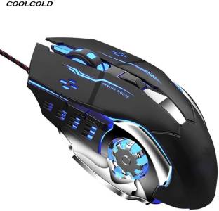 coolcold Wired USB Gaming Mouse,3200DPI LED Backlight Wired Optical  Gaming Mouse