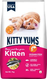 Kitty Yums Kitten Ocean Fish 7 kg Dry Young Cat Food