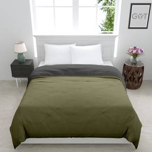 GYT Solid Single Comforter for  Mild Winter
