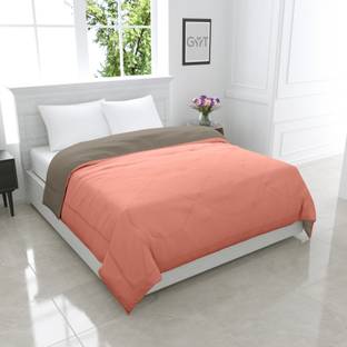 GYT Solid Single Comforter for  Mild Winter