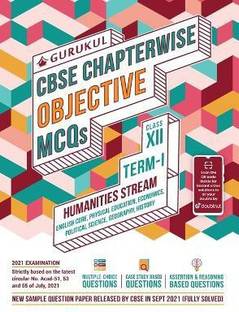 Chapterwise Objective MCQs Humanities Book for CBSE Class 12 Term I Exam