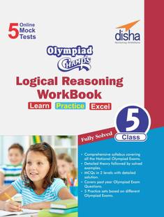 Olympiad Champs Logical Reasoning Workbook Class 5 with 5 Mock Online Olympiad Tests  - 5 Online Mock Tests