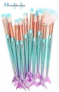 HINSHITSHU Makeup Brushes Foundation Blending & Eyeshadow Concealer Fish Brush ( 10 Pcs )