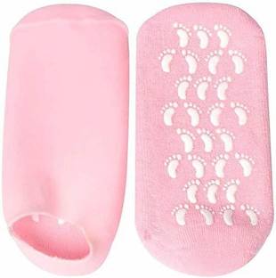 ELEGIOUS Gel Socks, Ultra-Soft Moisturizing Socks with Spa Quality Gel for Moisturizing, Gel Socks Helps Repair Dry Cracked Skins (Color May Vary)