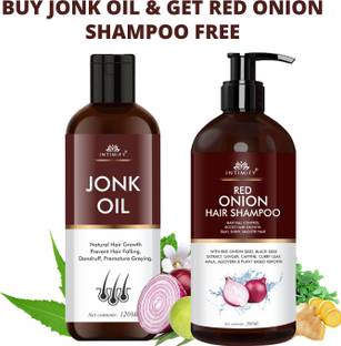 INTIMIFY Jonk hair growth oil & Onion shampoo for hair growth