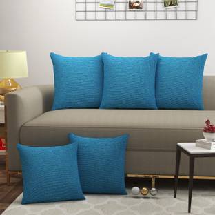WiseHome Jute Cushions Cover