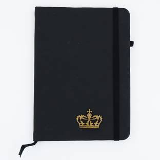 ASRAW Crown A5 Sized Hardcover Diary A5 Diary Ruled 176 Pages