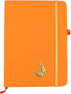 ASRAW Golden Wings A5 Sized Hardcover Diary A5 Diary Ruled 176 Pages