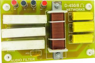 Pcb And Electronics D-450/8ohms IMPORTED CROSSOVER NETWORK PLATE FOR HIGH FREQUENCY AUDIO FILTER Electronic Components Electronic Hobby Kit