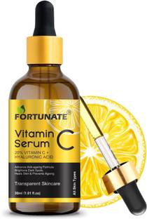 FORTUNATE Vitamin C Face Serum - Skin Brightening, Anti-Aging, Skin Repair Face Serum