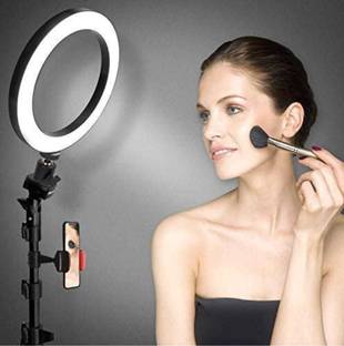 Jwala Traders Portable LEDTripod Stand Holder USB Plug 10 Inch Fill Light Ring Ring Flash