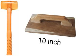 Garena Rubber Mallet hammer with no slip comfortable grip handle soft face hammer19 Mallet