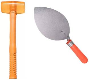 Garena Rubber Mallet hammer with no slip comfortable grip handle soft face hammer10 Mallet