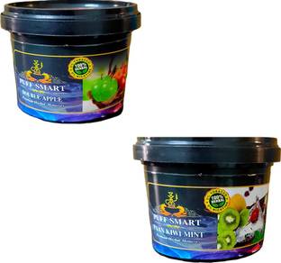 Puff Smart Premium Herbal 100g Each Flavor Double Apple, PKM Hookah Flavor