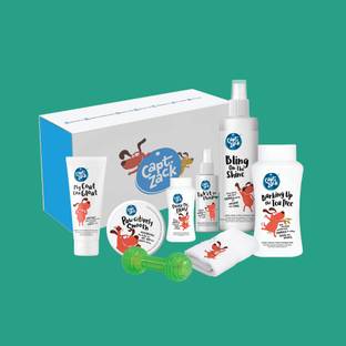 Captain Zack The Labrador Groom Box Pet Spa Kit