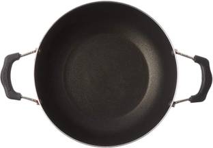 RBGIIT Idli Handva Maker Kadai Gas Stove Two Side Handle With Steel Lid Sets I-39 Standard Idli Maker