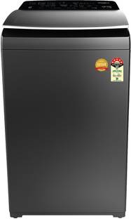 Whirlpool 9.5 kg Fully Automatic Top Load Washing Machine with In-built Heater Black, Grey