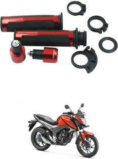 PROEDITION Metal Handle Grip Handlebar Ends with Aluminium Insert 28 Handle Bar Grip For Honda CB Hornet 160
