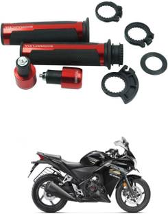 PROEDITION Metal Handle Grip Handlebar Ends with Aluminium Insert 37 Handle Bar Grip For Honda CBR 250R