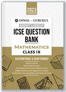 Oswalgurukul Mathematics Most Likely Question Bank  - Categorywise & Chapterwise Topics, Latest Syllabus Pattern and Solved Papers