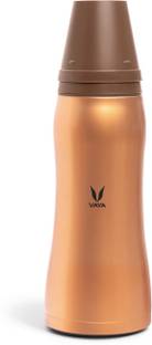 Vaya Vacuum Insulated Steel Flask 900 ml, Stainless Steel Bottle with Gulper Lid 900 ml Bottle