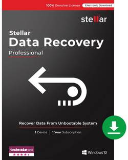 Stellar Data Recovery Software | Windows | Professional | 1 PC 1 Year Special Edition with Expansion Pack Only