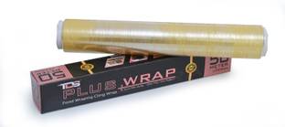 TDS PLUS WRAP TDS 50 Meter Biodegradable Food Storage Wrapping Film Pack 1