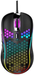 Tobo Wired Gaming Mouse, RGB Backlight and 7200 Adjustable DPI, Ergonomic Lightweight Wired Ambidextrous Optical  Gaming Mouse