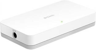 D-Link 10/100/1000 Gigabit 8-Ports DGS-1008 Easy Desktop Switch 8 Ports 1000 Mbps Unmanaged Network Switch
