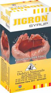 DEHLVI Jigron Syrup Sugar free (200ml) (Pack Of 2)