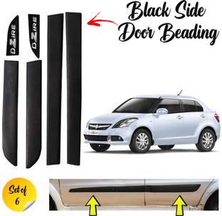 KRISHNA AUTO PREMIUM QUALITY Black Side Car BEEDING Compatible FOR Maruti Swift dzire 2012-16 Car Beading Roll For Door