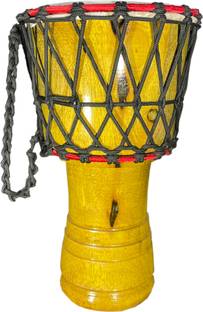 AMROHA ENTERPRISES 6 inc? yellow djembe Djembe