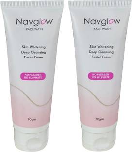 Navglow Skin Lightning & Brightning Facewash For All Skin Type Face Wash