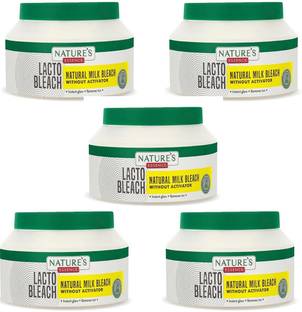 Nature's Essence Lacto Bleach Tan Removes 60ml [Pack Of 5 ] 300ml