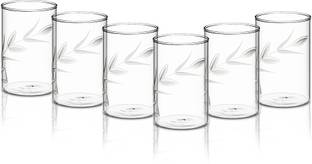BOROSIL (Pack of 6) Vision Creeper Large Glass Set Water/Juice Glass