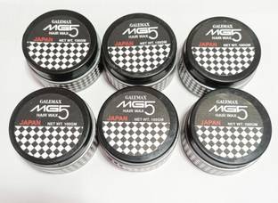 GALEMAX MG5 Hair Wax For Hair Styling Japanese Technology PACK 6 Hair Gel
