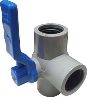 droptech Three Way PVC Ball Valve 1", Threaded Ball Valves