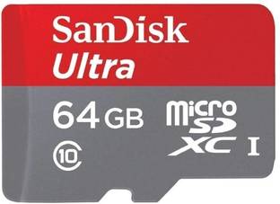 SanDisk SDHC SANDISK ULTRA 64GB SD CARD A1 64 GB MicroSDHC Class 10 120 MB/s  Memory Card Compatible with Mobile