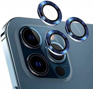 VOSKI Back Camera Lens Ring Guard Protector for iPhone 12 Pro Max