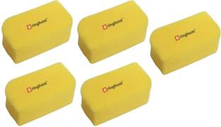 Bringhom Pack of 5 Sponge Foam Scrubber for Multipurpose Cleaning Kitchen Automobiles Sponge Wipe