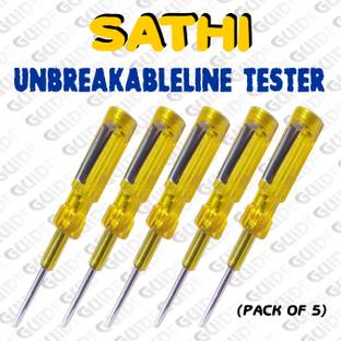 Guide SATHI UNBREAKABLE LINE TESTER Analog Voltage Tester