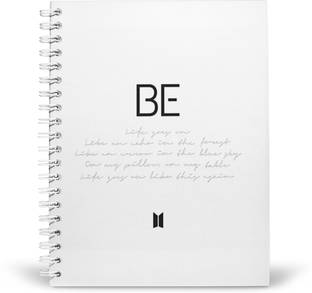 PurpleBees BTS Special BE Album A5 Diary Unruled 160 Pages