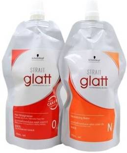 Schwarzkopf STRAIT GLATT NO. N NEUTRALIZING BALM & NO. O HAIR STRAIGHTENER CREAM Hair Cream Hair Cream